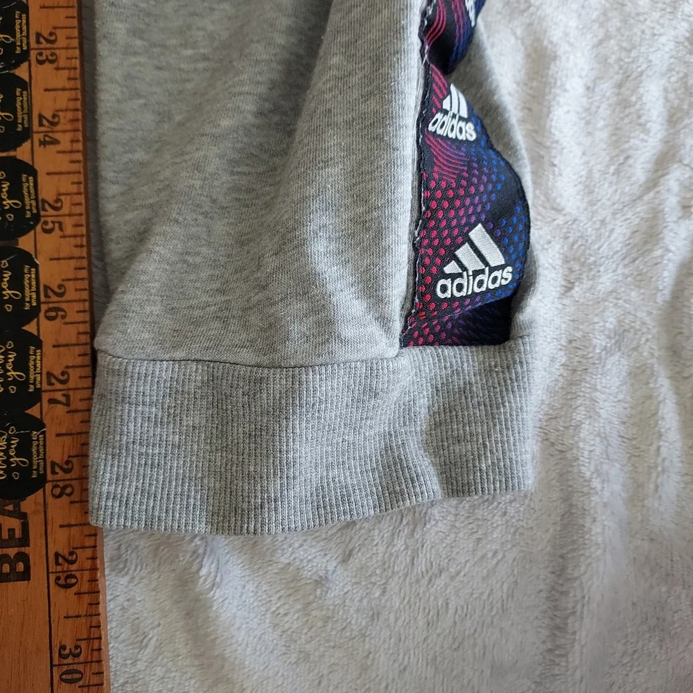 Adidas Mens Essentials Tape Sweatpants Jogger Gray Activewear M